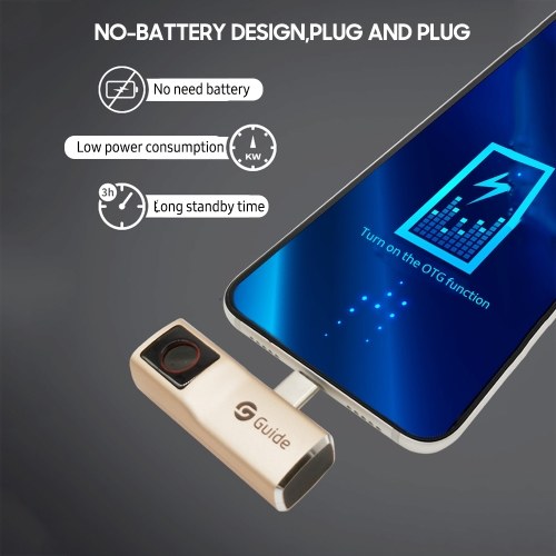 РУКОВОДСТВО MobIR Air Инфракрасный тепловизор Мини-карманный портативный смартфон ИК-тепловизор 120x90 ИК-разрешение -20~120℃ Диапазон температур Аккумулятор не требуется с Android Интерфейс USB Type-C для мобильного телефона Android
РУКОВОДСТВО MobIR Air Инфракрасный тепловизор Мини-карманный портативный смартфон ИК-тепловизор 120x90 ИК-разрешение -20~120℃ Диапазон температур Аккумулятор не требуется с Android Интерфейс USB Type-C для мобильного телефона Android
