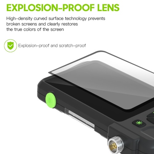 Industrial Endoscope with 4.5-inch IPS Color Display 1080P Photos Videos Snake Camera with 6 LED Lights Borescope IP67 Waterproof 2 Million Pixels Inspection Camera with TF Card Slot for Maintenance
Industrial Endoscope with 4.5-inch IPS Color Display 1080P Photos Videos Snake Camera with 6 LED Lights Borescope IP67 Waterproof 2 Million Pixels Inspection Camera with TF Card Slot for Maintenance