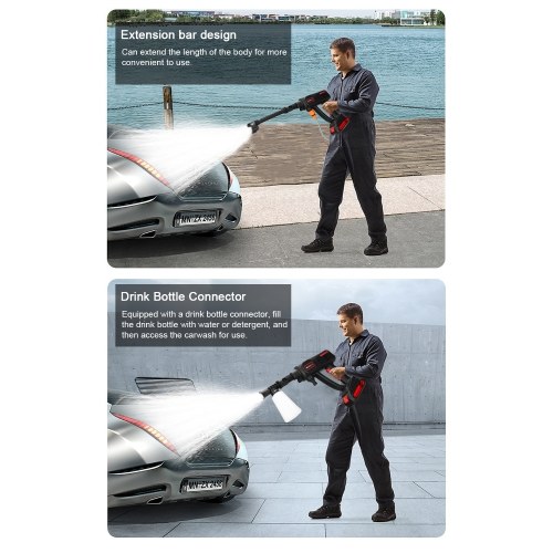 Household Cordless High Pressure Car Wash Tool Portable Vehicle Cleaning Machine Automobile Foam Washer with Complete Accessories (1 Battery)
Household Cordless High Pressure Car Wash Tool Portable Vehicle Cleaning Machine Automobile Foam Washer with Complete Accessories (1 Battery)