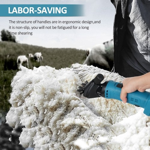 9-Tooth 6-Speed Adjustable Lithium-ion Electric Wool Shears Set Lithium-ion Shaving Machine Shearing Machine Used for Shearing Animals
9-Tooth 6-Speed Adjustable Lithium-ion Electric Wool Shears Set Lithium-ion Shaving Machine Shearing Machine Used for Shearing Animals