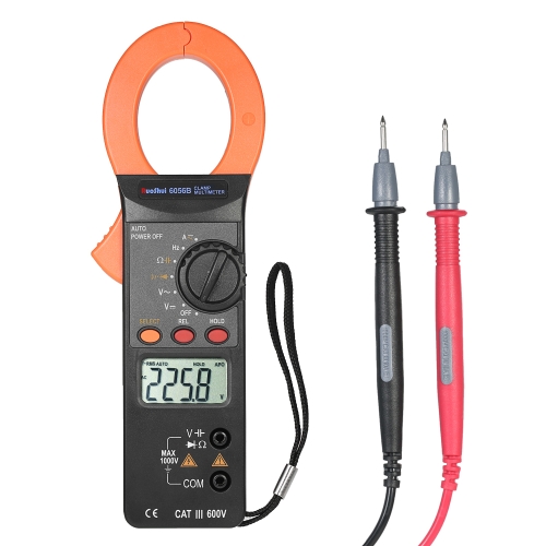 RuoShui 3999 Counts Handheld Digital Clamp Meter Multimeter AC/DC Voltage 2000A Current Portable LCD Display Test Capacitance Resi
RuoShui 3999 Counts Handheld Digital Clamp Meter Multimeter AC/DC Voltage 2000A Current Portable LCD Display Test Capacitance Resi