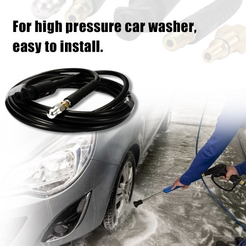4/4.5/5m High Pressure Washer Water Cleaning Hose Extension Cleaner Drain Replacement Hose Pipe
4/4.5/5m High Pressure Washer Water Cleaning Hose Extension Cleaner Drain Replacement Hose Pipe