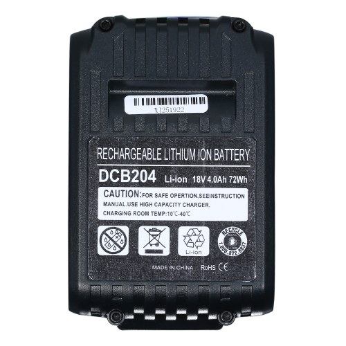 DeWalt Power Tools for DeWalt 18V 4000mAh/5000mAh/6000mAh DCB180,DCB181,DCB182,DCB200,DCB201,DCB201-2,DCB203,DCB204-2
DeWalt Power Tools for DeWalt 18V 4000mAh/5000mAh/6000mAh DCB180,DCB181,DCB182,DCB200,DCB201,DCB201-2,DCB203,DCB204-2
