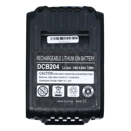 

DeWalt Power Tools Replacement Battery for DeWalt 18V 4000mAh/5000mAh/6000mAh DCB180,DCB181,DCB182,DCB200,DCB201,DCB201-2,DCB203,DCB204-2 Rechargeable Li-ion Battery