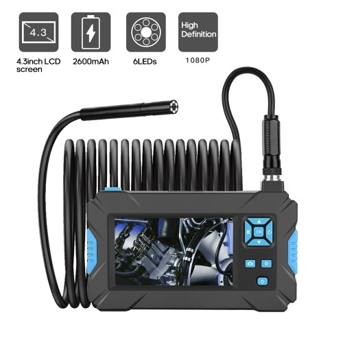 P30 Blue Hand-held Endoscopes Industrial 4.3inch High-definition 1080P Display Screen Borescope
P30 Blue Hand-held Endoscopes Industrial 4.3inch High-definition 1080P Display Screen Borescope
