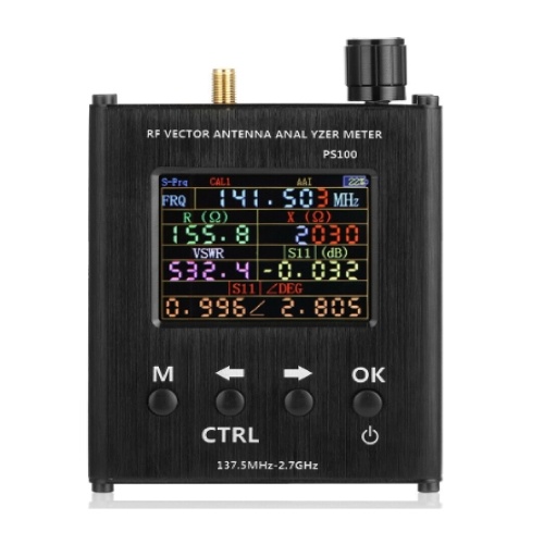 PS200 34.375MHZ-2.7GHz 2.4 Inch TFT Display Screen SWR RF Vector Antenna Analyzer SWR Meter for Resistance Impedance S11 Replace N1201SA+
PS200 34.375MHZ-2.7GHz 2.4 Inch TFT Display Screen SWR RF Vector Antenna Analyzer SWR Meter for Resistance Impedance S11 Replace N1201SA+
