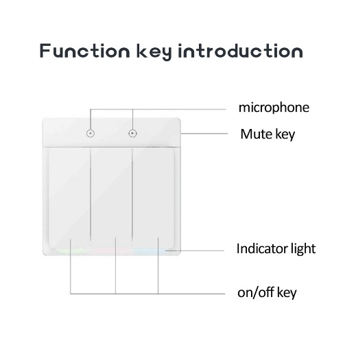 No Need To Connect WIFI BT Intelligent Voice Assistant All Languages Support Intelligent Home Household Speech Recognition Light Switch
No Need To Connect WIFI BT Intelligent Voice Assistant All Languages Support Intelligent Home Household Speech Recognition Light Switch