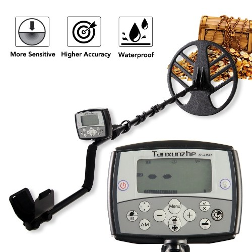 TC-800 11 Inch Search Coil Underground Metal Detector 3 * 1.75 Inch LCD Display Treasure Finder Handheld Portable Easy To Install High Sensitivity High Precisions Multipurpose Metal Detector for Adults and Kids
TC-800 11 Inch Search Coil Underground Metal Detector 3 * 1.75 Inch LCD Display Treasure Finder Handheld Portable Easy To Install High Sensitivity High Precisions Multipurpose Metal Detector for Adults and Kids