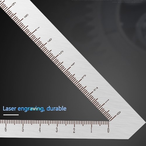 Multifunction Floor Drain Ruler Stainless Steel Thicken 45° Angle Tile Triangle-Ruler Flower Patterns Bricklayer Bathroom Measuring Tool
Multifunction Floor Drain Ruler Stainless Steel Thicken 45° Angle Tile Triangle-Ruler Flower Patterns Bricklayer Bathroom Measuring Tool