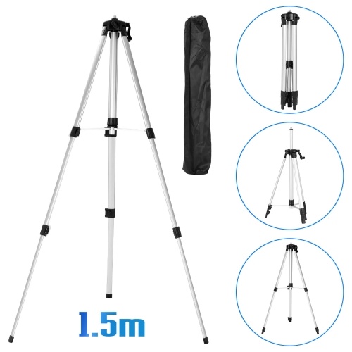 Multifunctional Self-leveling 3D 12 Lines Laser Level Tool Vertical Horizontal Lines with 1.5M 3 Heights Adjustable Alloy Extension Bar Tripod Stand
Multifunctional Self-leveling 3D 12 Lines Laser Level Tool Vertical Horizontal Lines with 1.5M 3 Heights Adjustable Alloy Extension Bar Tripod Stand