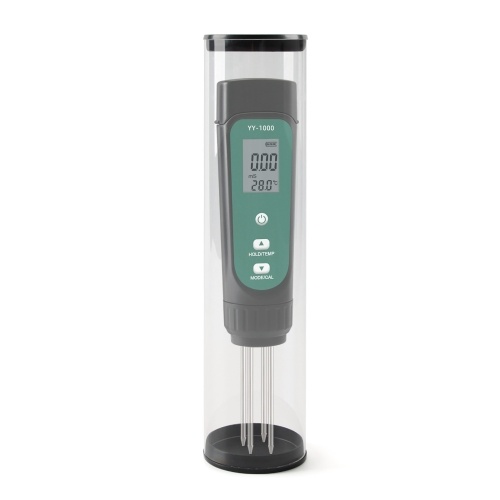 

3-In-1 Digital Soil Tester LED Screen Soil EC / Humidity / Temperature Meter Plant Moisture Meter Hygrometer Household Gardening Potted Soil Testing Instrument