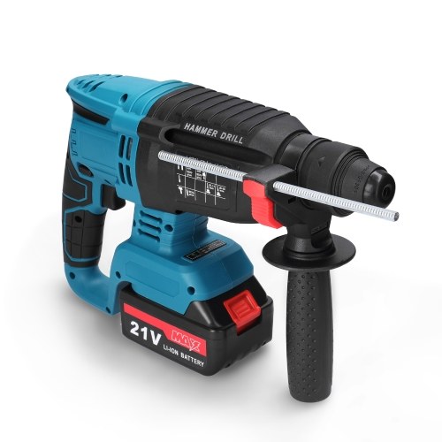 Multifunctional Rechargeable Impact Electric Hammer Drill Rotary Hammer Brushless Cordless Hammer Electric Drill (2PCS battery)
Multifunctional Rechargeable Impact Electric Hammer Drill Rotary Hammer Brushless Cordless Hammer Electric Drill (2PCS battery)