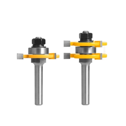 Set of 2PCS Shank Milling Cutter Router Bits Set T-slot Wood Cutters for Woodworking Carpener Portable
Set of 2PCS Shank Milling Cutter Router Bits Set T-slot Wood Cutters for Woodworking Carpener Portable