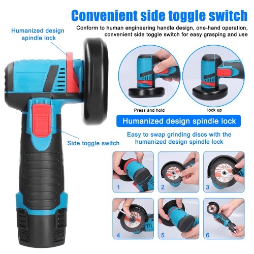 19000rpm Electric Grinding Tool Multifunctional Mini Grinder Handheld Cutter for Cutting Polishing Ceramic Tile Wood Stone Steel
19000rpm Electric Grinding Tool Multifunctional Mini Grinder Handheld Cutter for Cutting Polishing Ceramic Tile Wood Stone Steel