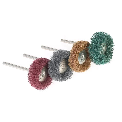 80PCS Mini Brush Scouring Pad Абразивное колесо Нейлоновая шлифовальная шлифовальная шлифовальная головка Бурильная машина для полирования 1 "25мм для шлифовального инструмента Dremel Polisher
80PCS Mini Brush Scouring Pad Абразивное колесо Нейлоновая шлифовальная шлифовальная шлифовальная головка Бурильная машина для полирования 1 "25мм для шлифовального инструмента Dremel Polisher