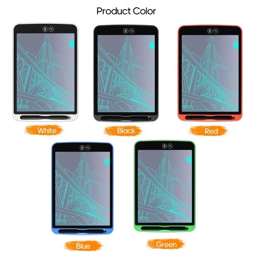 12 Inch LCD Writing Tablet Writing Board Drawing Pad Board Small Blackboard Paperless with Pen for Kids Gifts
12 Inch LCD Writing Tablet Writing Board Drawing Pad Board Small Blackboard Paperless with Pen for Kids Gifts