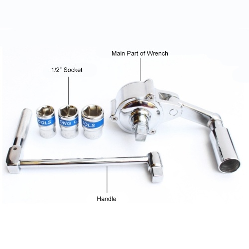 Tire Nut Remover Kit Tire Lug Nut Wrench Labor Saving Torque Multiplier Wheel Removing Repair Tool with Carrying Case for Car Truck
Tire Nut Remover Kit Tire Lug Nut Wrench Labor Saving Torque Multiplier Wheel Removing Repair Tool with Carrying Case for Car Truck