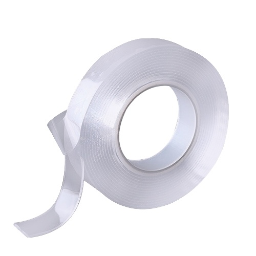 Washable Tape Traceless Double Sided Tape Transparent Reusable Cuttable Adhesive Tape Cleanable Home Accessory
Washable Tape Traceless Double Sided Tape Transparent Reusable Cuttable Adhesive Tape Cleanable Home Accessory