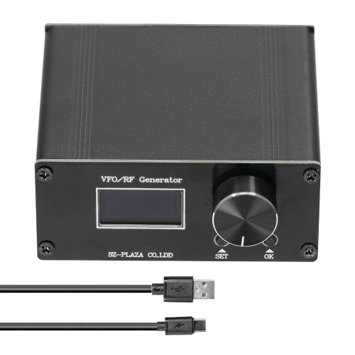 VFO RF Generator Dot Swept Frequency Amplitude Adjustable 0.5PPM Radio Frequency Signal Source SMA Output Interface 23.5-6000Mhz
VFO RF Generator Dot Swept Frequency Amplitude Adjustable 0.5PPM Radio Frequency Signal Source SMA Output Interface 23.5-6000Mhz