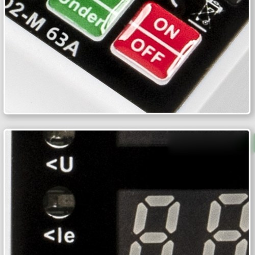 Dual Displays Self-reset Protector Overvoltage Undervoltage Current Adjustable Circuit Breaker Automatic Reclosure Switch
Dual Displays Self-reset Protector Overvoltage Undervoltage Current Adjustable Circuit Breaker Automatic Reclosure Switch