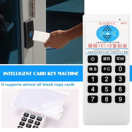 Handheld Portable 125KHz 13.56MHz RFI-D I-C I-D Card Tag Copier Duplicator Cloner Reader Writer
Handheld Portable 125KHz 13.56MHz RFI-D I-C I-D Card Tag Copier Duplicator Cloner Reader Writer