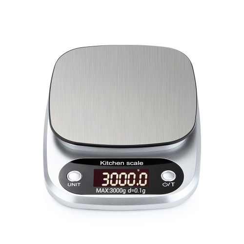 TOMTOP Portable Digital Scale Mini Digital Kitchen Scale Professional Accurate Electronic Scale Precision Balance 3kg*0.1g DH-C305
TOMTOP Portable Digital Scale Mini Digital Kitchen Scale Professional Accurate Electronic Scale Precision Balance 3kg*0.1g DH-C305