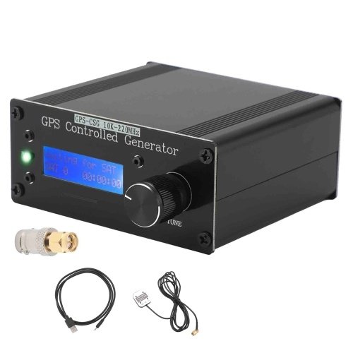 10KH-220MHz VFO GPS Controlled Generator Taming Reference Signal Source GPS Disciplined Oscillator
10KH-220MHz VFO GPS Controlled Generator Taming Reference Signal Source GPS Disciplined Oscillator