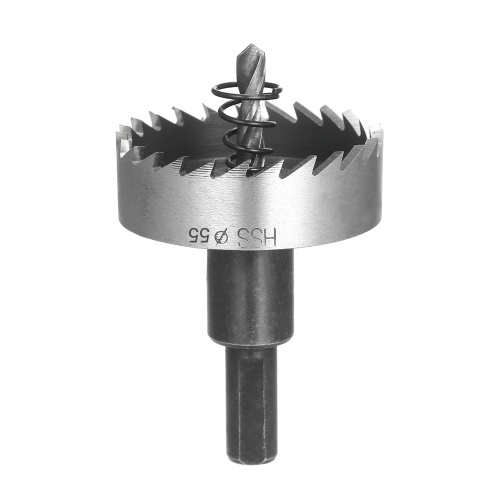 High Speed Steel Hole Saw Heavy-duty Hole Cutter Compatible with 10mm or larger Collet for Stainless Steel Metal Sheet Wood Plastic
High Speed Steel Hole Saw Heavy-duty Hole Cutter Compatible with 10mm or larger Collet for Stainless Steel Metal Sheet Wood Plastic