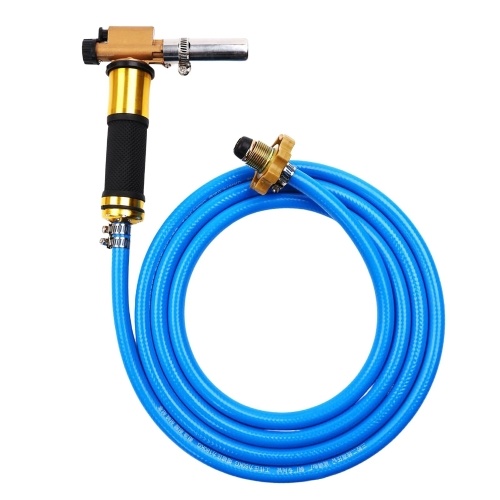Electronic Ignition Liquefied Gas Welding Torch with 8.2FT Rubber Hose Adjustable Flame Copper Head Butane Welding Torch for Refrigeration Water Tank Maintenance Aluminum Pipe Welding Kitchen Cooking
Electronic Ignition Liquefied Gas Welding Torch with 8.2FT Rubber Hose Adjustable Flame Copper Head Butane Welding Torch for Refrigeration Water Tank Maintenance Aluminum Pipe Welding Kitchen Cooking