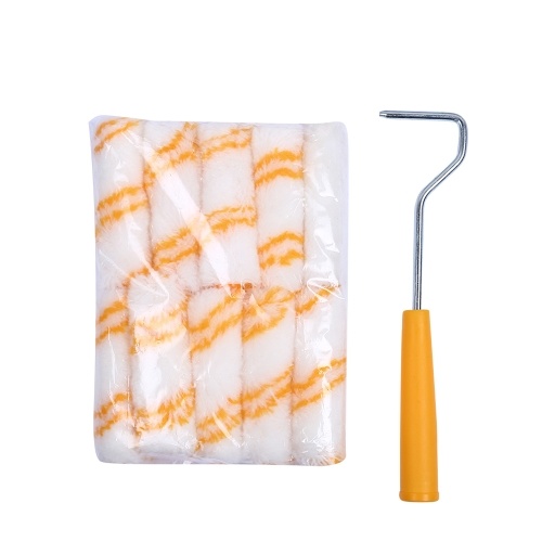 Painting Brush Roller Wall Decoration Wall Paint Roller 4'' Mini Paint Roller with 10 Pcs Replacement Roller Covers Corrosion Resistance Home Painting Brush House Decoration Painting Wall Paint Brush
Painting Brush Roller Wall Decoration Wall Paint Roller 4'' Mini Paint Roller with 10 Pcs Replacement Roller Covers Corrosion Resistance Home Painting Brush House Decoration Painting Wall Paint Brush