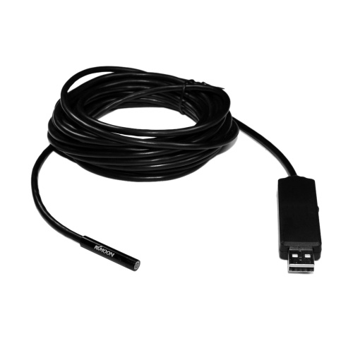 KKmoon 8mm 5m Mini Digital USB Endoscope Inspection Camera Adjustable Brightness for PC
KKmoon 8mm 5m Mini Digital USB Endoscope Inspection Camera Adjustable Brightness for PC