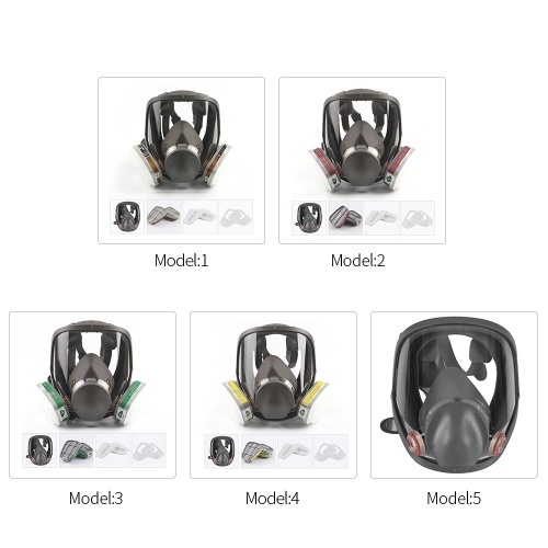 MJ-4006 Series Full Face Protective Mask Specially Used for Spray Paint Chemical Pesticide Fire Control Formaldehyde Decoration Smog Protective Mask Cartridge Set Respirator for Protection from Chemicals Harm Spraying Painting
MJ-4006 Series Full Face Protective Mask Specially Used for Spray Paint Chemical Pesticide Fire Control Formaldehyde Decoration Smog Protective Mask Cartridge Set Respirator for Protection from Chemicals Harm Spraying Painting