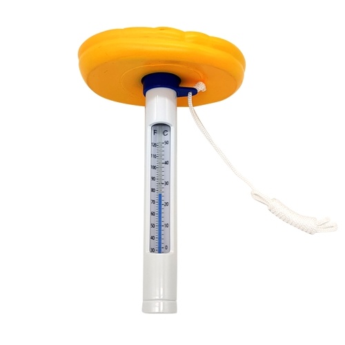 

Floating Pool Thermometer ℃/℉ Accurate Temperature Readings Cartoon Swimming Pool Water Thermometer with String