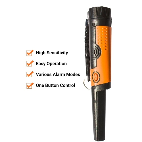 Ручной металлоискатель Pinpointer Полностью водонепроницаемый подводный металлоискатель с кобурой Звуковой, световой и вибрационный индикатор для поиска сокровищ
Ручной металлоискатель Pinpointer Полностью водонепроницаемый подводный металлоискатель с кобурой Звуковой, световой и вибрационный индикатор для поиска сокровищ