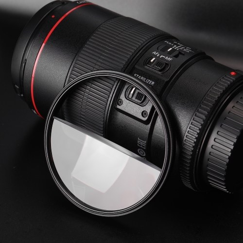 72mm Split Diopter Prism Camera Foreground Magnifying Blur Filter Film and Television Split-Field Props SLR Photography Accessories
72mm Split Diopter Prism Camera Foreground Magnifying Blur Filter Film and Television Split-Field Props SLR Photography Accessories