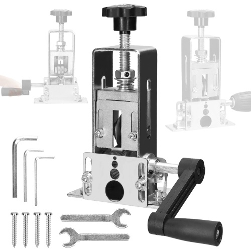 Portable Household Wire Stripper Manual Wire Stripping Tool 1-25mm Cable Electric Peeling Machine with Hand Crank Support Use with Hand Electric Drill
Portable Household Wire Stripper Manual Wire Stripping Tool 1-25mm Cable Electric Peeling Machine with Hand Crank Support Use with Hand Electric Drill
