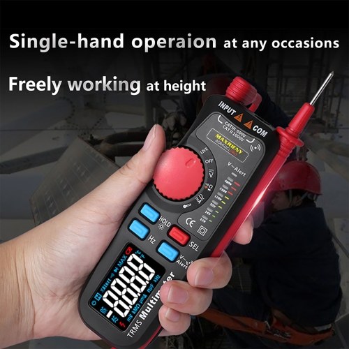 MAXRIENY ADM92CL PRO Mini TRMS Dual Mode Multimeter with Data Hold Backlight Auto Power Off Function
MAXRIENY ADM92CL PRO Mini TRMS Dual Mode Multimeter with Data Hold Backlight Auto Power Off Function