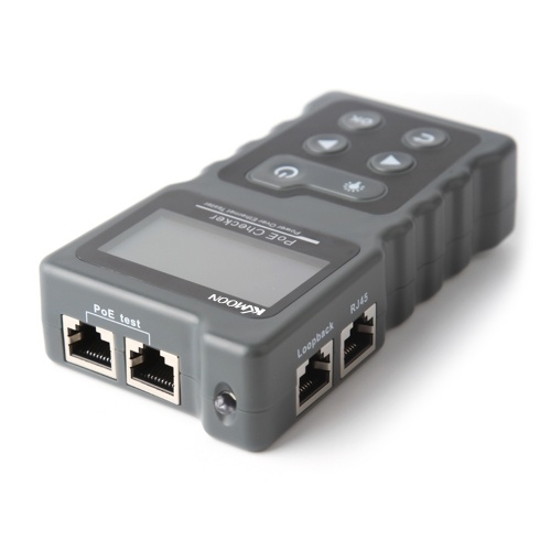 KKmoon Multi-functional LCD Network Cable Tester PoE Checker Inline PoE Voltage and Current Tester with Cable Tester
KKmoon Multi-functional LCD Network Cable Tester PoE Checker Inline PoE Voltage and Current Tester with Cable Tester
