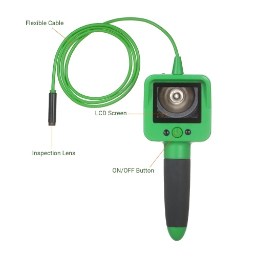 Household Endoscope 2.4-inch LCD Digital Industrial Borescope Micro Inspection Camera Waterproof Lens and Flexible Cable for Vehicle Air Conditioner Repairing
Household Endoscope 2.4-inch LCD Digital Industrial Borescope Micro Inspection Camera Waterproof Lens and Flexible Cable for Vehicle Air Conditioner Repairing