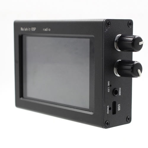 

3.5 Inch IPS Touching Screen 50kHz~2GHz SDR Malachite Receiver Software Radio SDR Receiver DSP Noise Reduction AM/SSB/NFM/WFM Analogs Modulation with Backlight