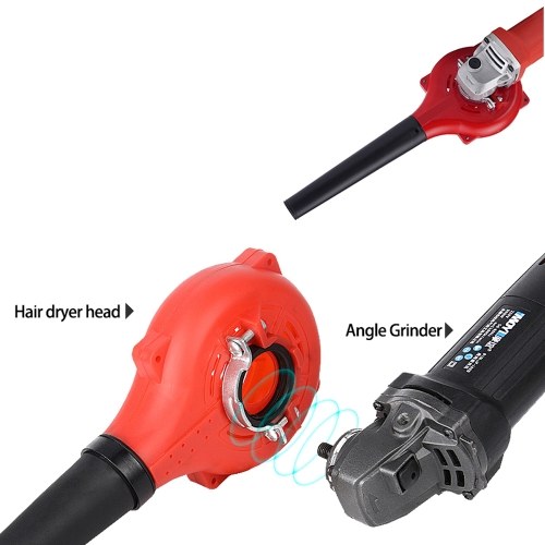 Angle Grinder Modified Hair Dryer Dual Purpose Blower Portable Modification Easy to Install Hair Dryer Modification Head
Angle Grinder Modified Hair Dryer Dual Purpose Blower Portable Modification Easy to Install Hair Dryer Modification Head