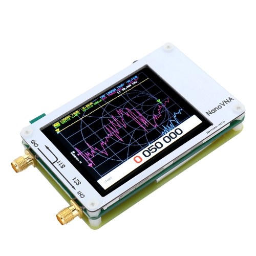 Portable Handheld Vector Network Analyzer 50KHz-900MHz Digital Display Touching Screen Shortwave MF HF VHF UHF Antenna Analyzer Standing Waves
Portable Handheld Vector Network Analyzer 50KHz-900MHz Digital Display Touching Screen Shortwave MF HF VHF UHF Antenna Analyzer Standing Waves
