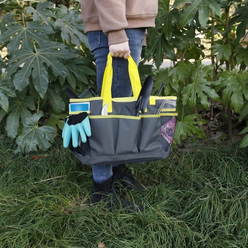 Garden Tool Bag Garden Tote Storage Bag with 11 Pockets Waterproof Oxford Cloth Gardening Storage Organizer Tote Bag Tool Kit Holder Pouch
Garden Tool Bag Garden Tote Storage Bag with 11 Pockets Waterproof Oxford Cloth Gardening Storage Organizer Tote Bag Tool Kit Holder Pouch