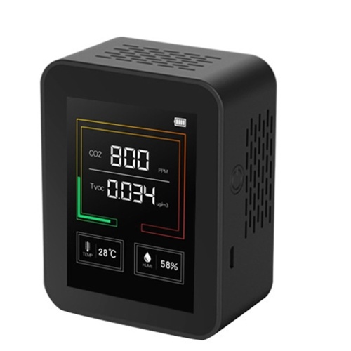 CO2 Concentration Detector Indoor Pollutant TVOC Air Quality Analysis Temperature and Humidity Detection Portable Detector
CO2 Concentration Detector Indoor Pollutant TVOC Air Quality Analysis Temperature and Humidity Detection Portable Detector