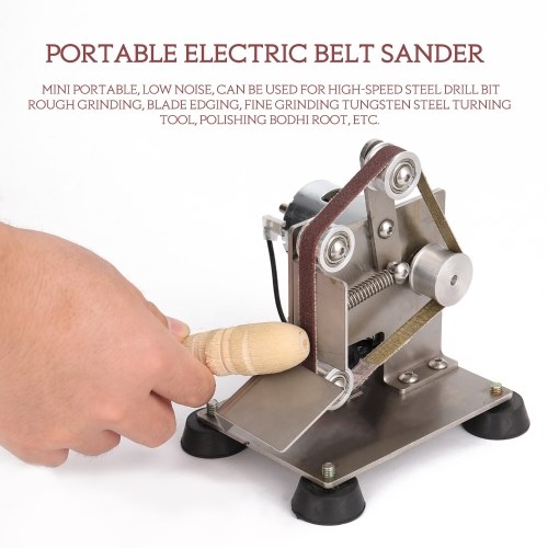 Multifunctional Professional Grinder Mini Portable Electric Belt Sander DIY Polishing Grinding Machine Cutter Edges Sharpener with Foot Pads
Multifunctional Professional Grinder Mini Portable Electric Belt Sander DIY Polishing Grinding Machine Cutter Edges Sharpener with Foot Pads