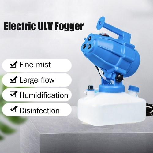 Electric ULV Fogger Portable Ultra-Low Volume Atomizer Sprayer Fine Mist Blower Humidifier Pesticide Nebulizer 5L
Electric ULV Fogger Portable Ultra-Low Volume Atomizer Sprayer Fine Mist Blower Humidifier Pesticide Nebulizer 5L