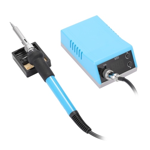 60W Digital Temperature Adjustable Soldering Iron Station Wleding Pen Set with Stand and 5 Replacement Tips
60W Digital Temperature Adjustable Soldering Iron Station Wleding Pen Set with Stand and 5 Replacement Tips