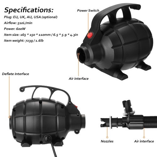 Black Air Pump Portable Convenient Small Size Home Household Camping Utility Tool Air Bed Air Mat Air Inflation Tool Quick Safety
Black Air Pump Portable Convenient Small Size Home Household Camping Utility Tool Air Bed Air Mat Air Inflation Tool Quick Safety