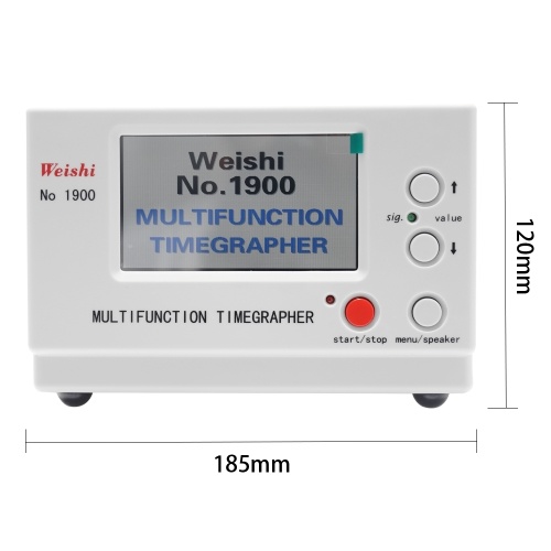 WeiShi No.1900 Multifunctional Professional Timegrapher Precise Mechanical Watch Test Repairing Tool Instrument
WeiShi No.1900 Multifunctional Professional Timegrapher Precise Mechanical Watch Test Repairing Tool Instrument