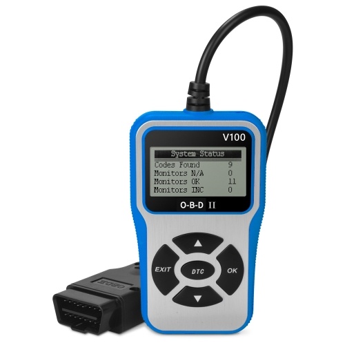 

Universal O-B-D II Scanner Car Engine Fault Code Reader E-O-B-D O-B-D 2 CAN Diagnostic Scan Tool for O-B-D II Protocol Cars Since 1996